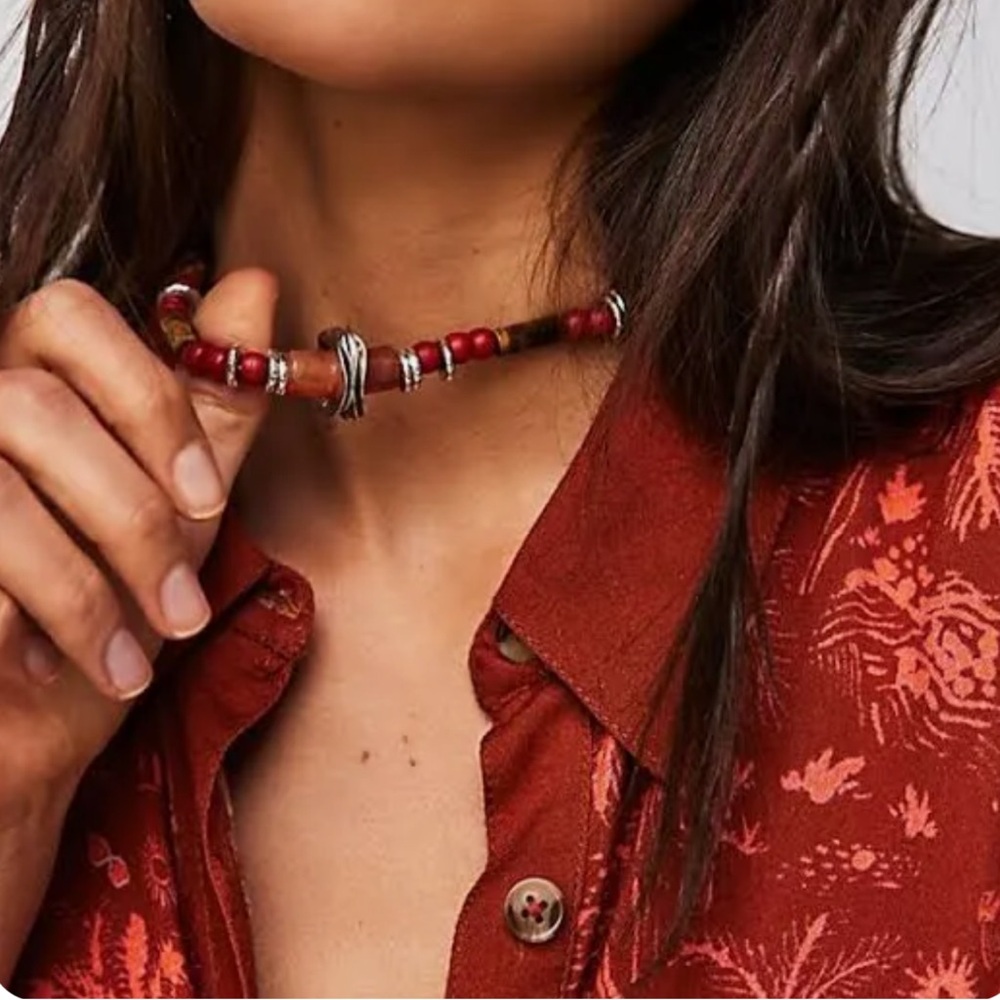 Free People Birdie Choker Necklace